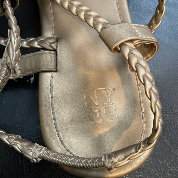 Women's New York & Company Braided Sandals Size 9 - Picture 5 of 9